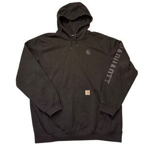 Carhartt Rain Defender Loose Fit Midweight Logo Sleeve Graphic Sweatshirt - XL